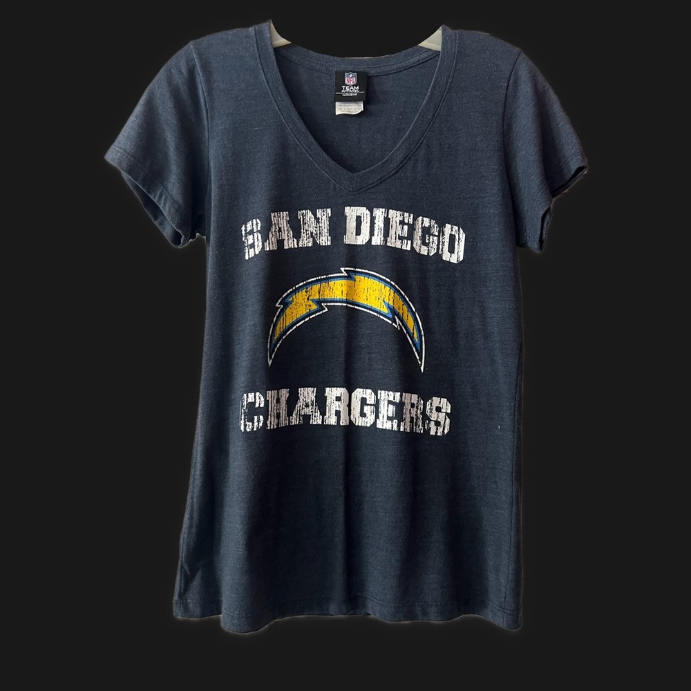 NFL San Diego Chargers V-Neck T-Shirt